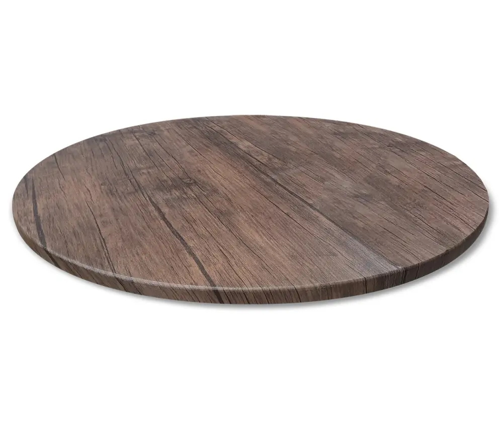 Стол обеденный круглый SHT-TU14 d-80 МДФ палисандр/черный металл/золото (SHF) | Интернет магазин Масса Мебель