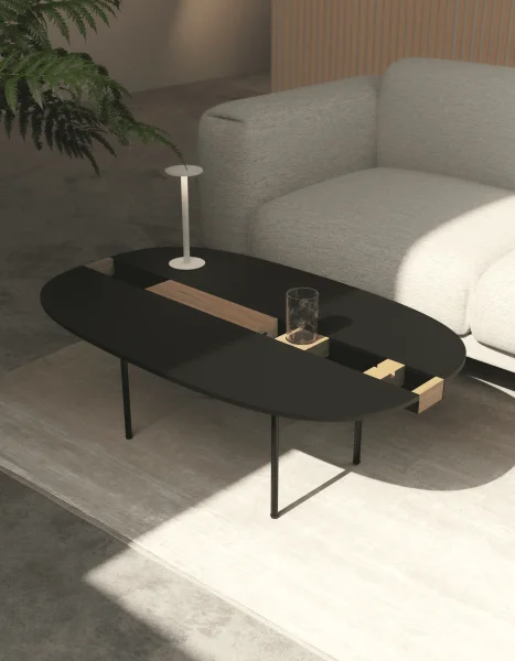 Between S Журнальный столик 2 (Черный)