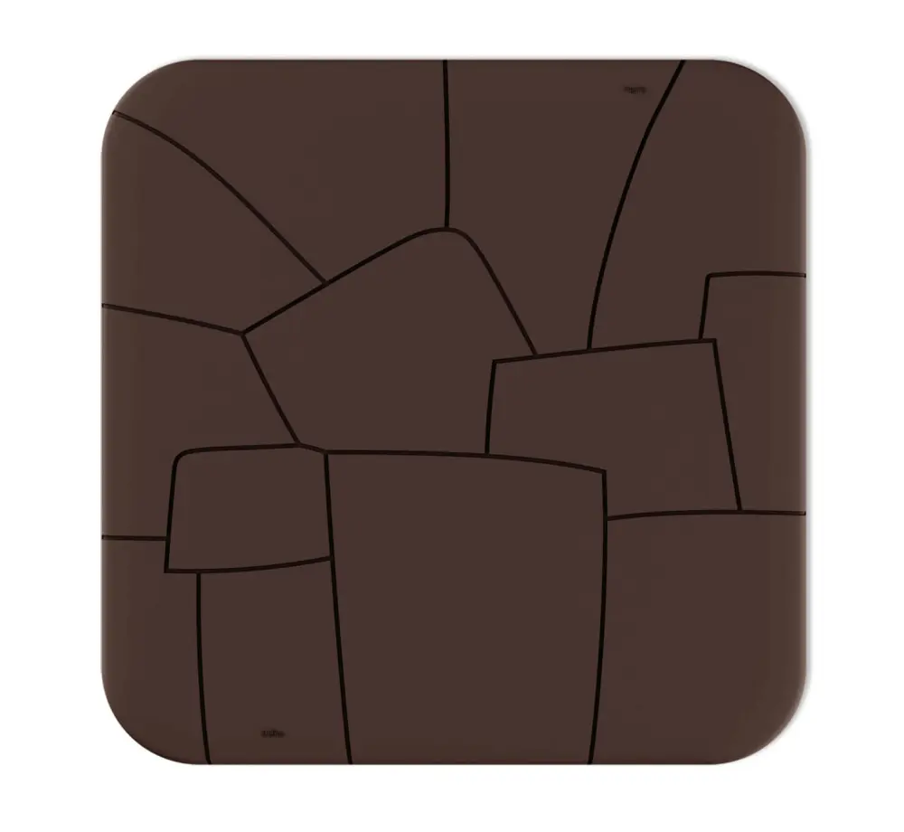 Стол пластиковый квадратный SHT-TU2-1/TT30 83/83 медный мет. / коричневый(SHF) | Интернет магазин Масса Мебель