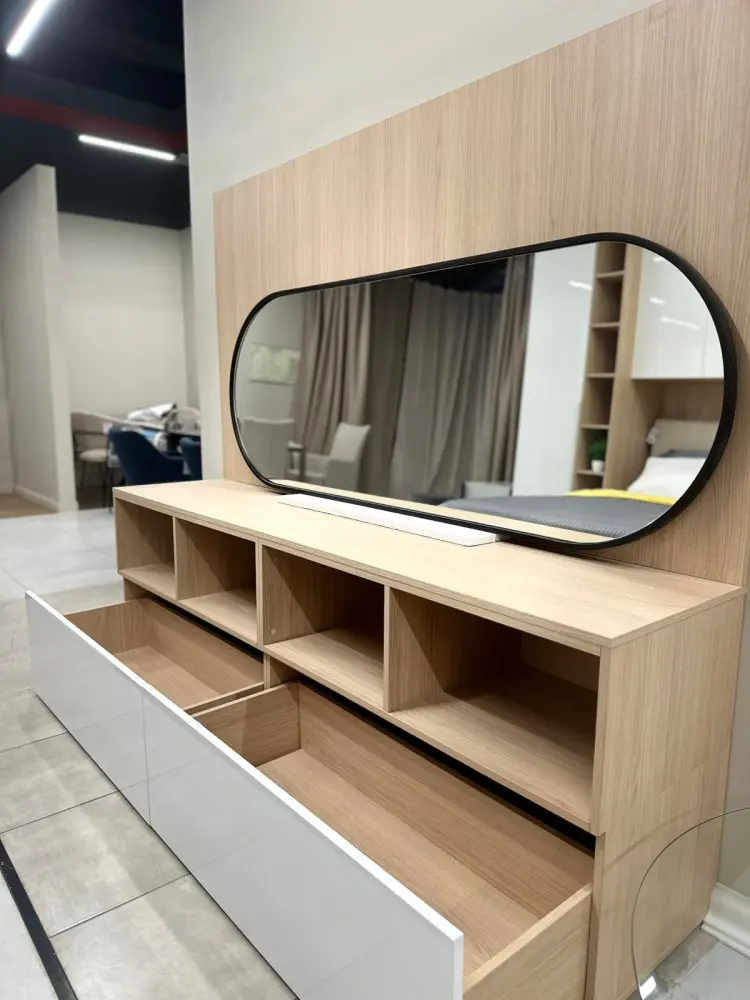 Гостиная MASSA композиция 5 с тумбой ТВ  Выставочный образец - интернет магазин Масса Мебель