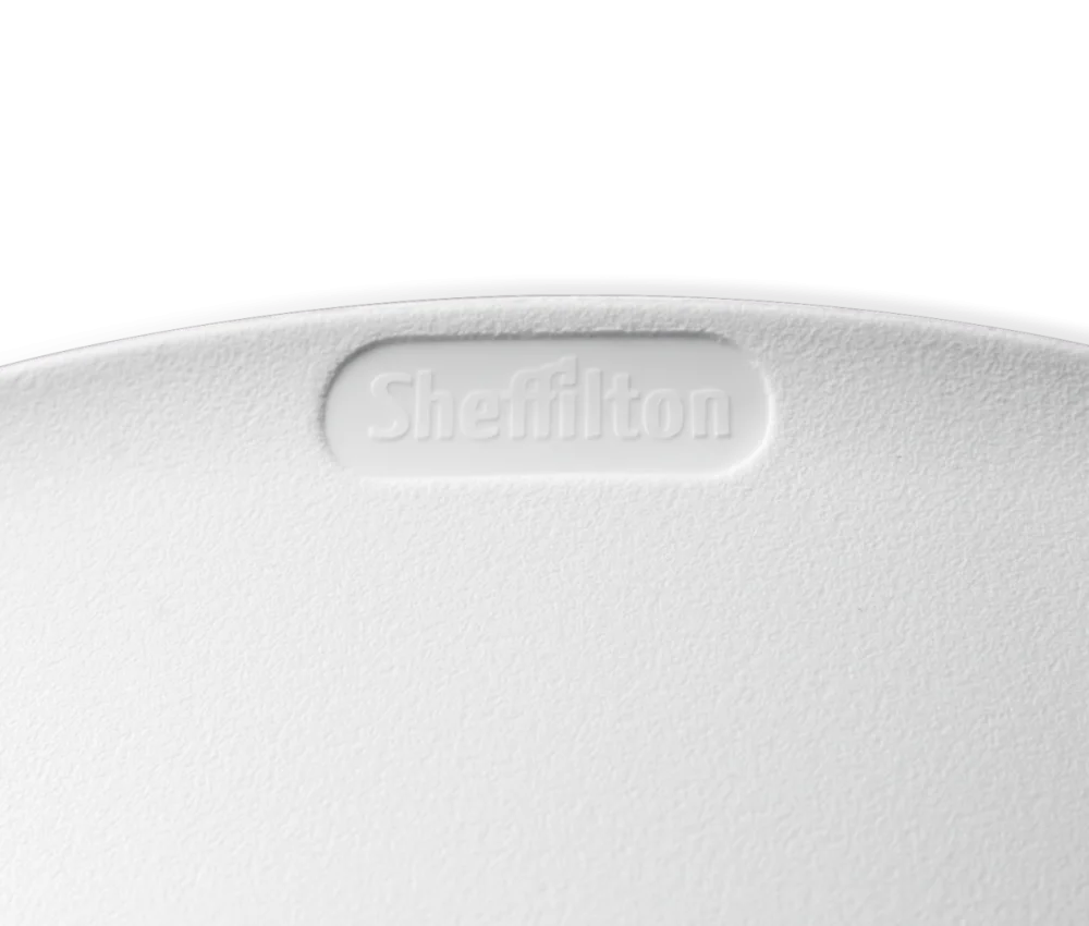 Стул SHT-ST19/S37 на металлокаркасе белый / хром лак (SHF) - интернет магазин Масса Мебель