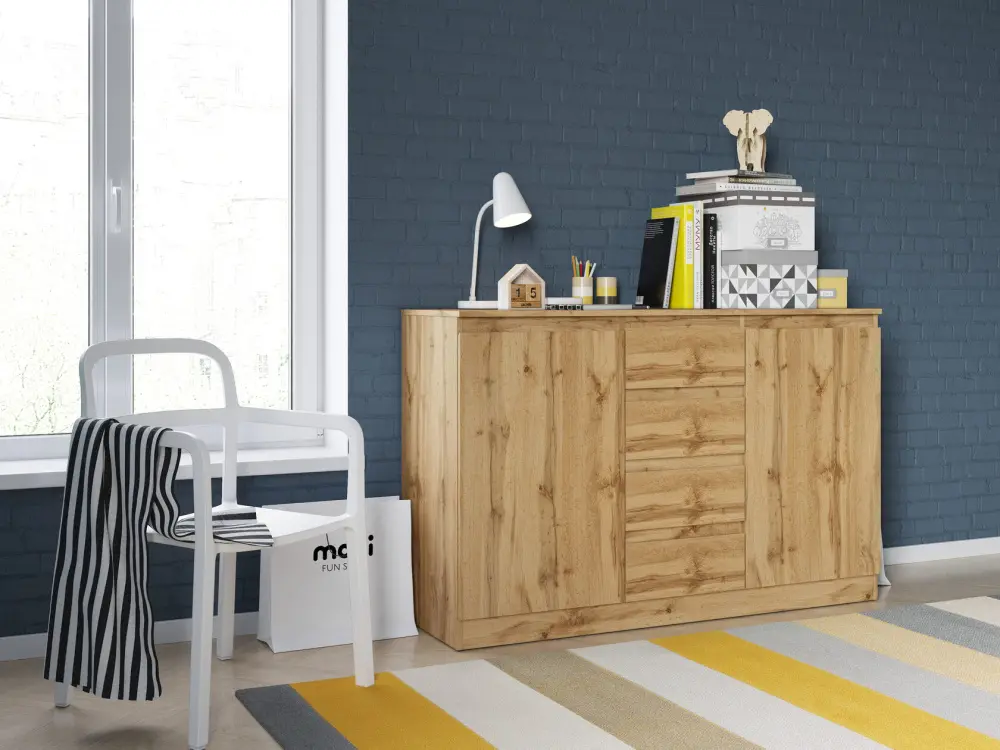 Комод-Т4 STERN Дуб Вотан (NK) | Интернет магазин Масса Мебель