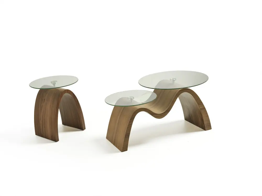 Кофейный столик Larex 630 мдф, стекло Турция | Интернет магазин Масса Мебель