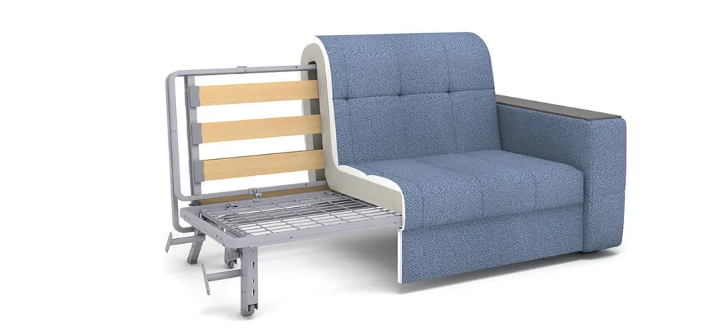 Диван прямой Порто аккордеон (RIV) - интернет магазин Масса Мебель