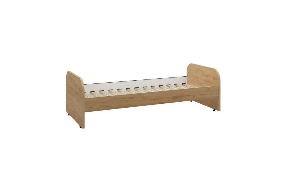 Кровать выкатная для кровати-чердака Урбан  (Дуб Золотой/Белый) ЛД | Интернет магазин Масса Мебель