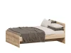 Кровать двуспальная Сириус 140х200 сонома (GL) | Интернет магазин Масса Мебель