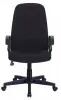 Кресло для руководителя CH-808LT чёрное (ткань, пластик) (BRK) - интернет магазин Масса Мебель