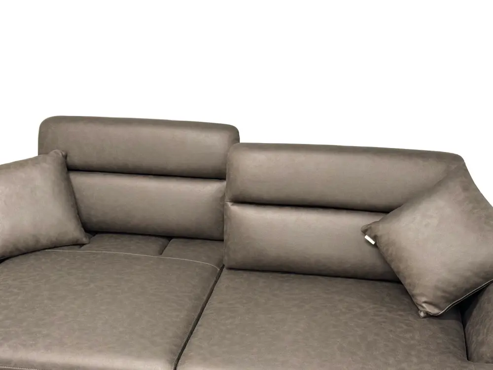 Диван прямой Fly 3 Seather (Турция) (Черный)