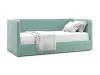 Кровать односпальная Тренто 90х200 (Мятный)