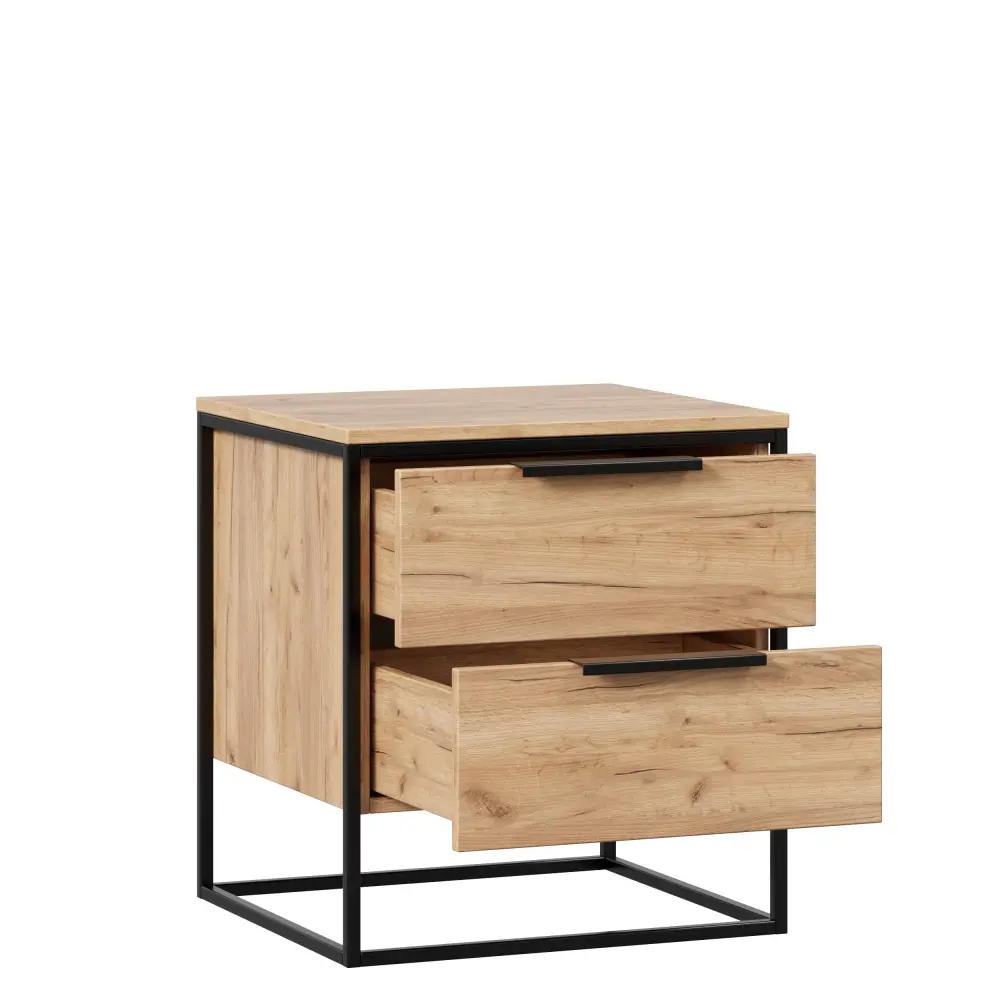 Тумба прикроватная Норд  (Дуб Золотой) ЛД | Интернет магазин Масса Мебель