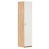 Шкаф одностворчатый Бари (Дуб Золотой/Белый) ЛД