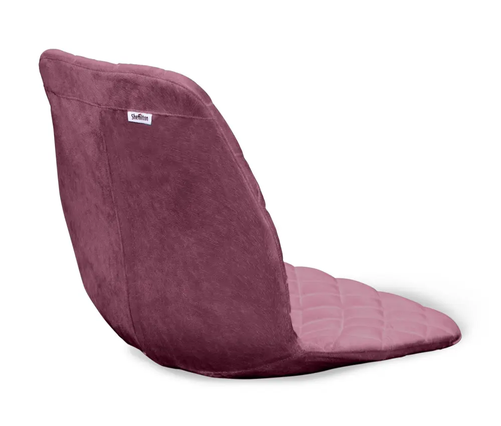 Стул мягкий SHT-ST29-C12/S130 HD ежевичное вино / черный муар (SHF) | Интернет магазин Масса Мебель