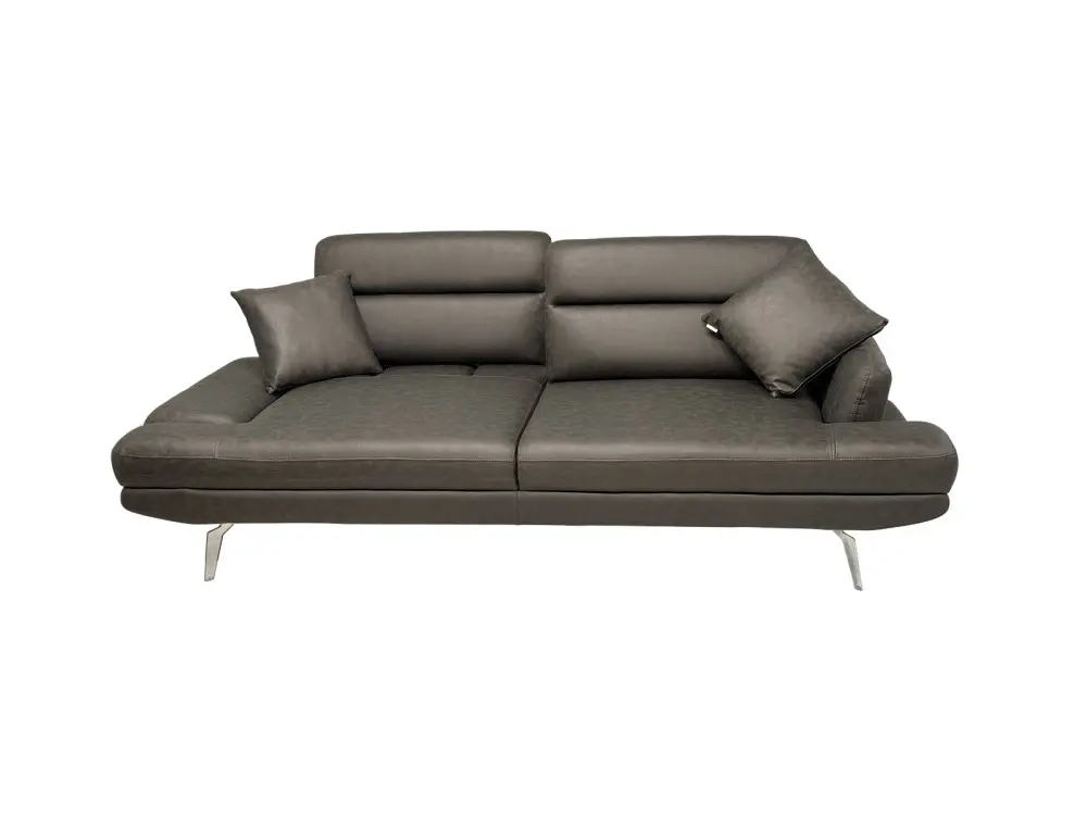 Диван прямой Fly 3 Seather (Турция) (Черный)