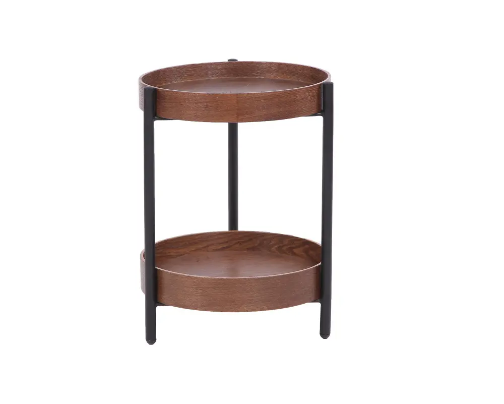 Стол журнальный Тобол-1 шпон, орех американский (GT) 