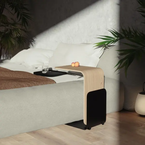 Stolik 90 Поднос (Белый)