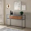 Консоль Sienna МДФ/Металл/Стекло (Турция) | Интернет магазин Масса Мебель