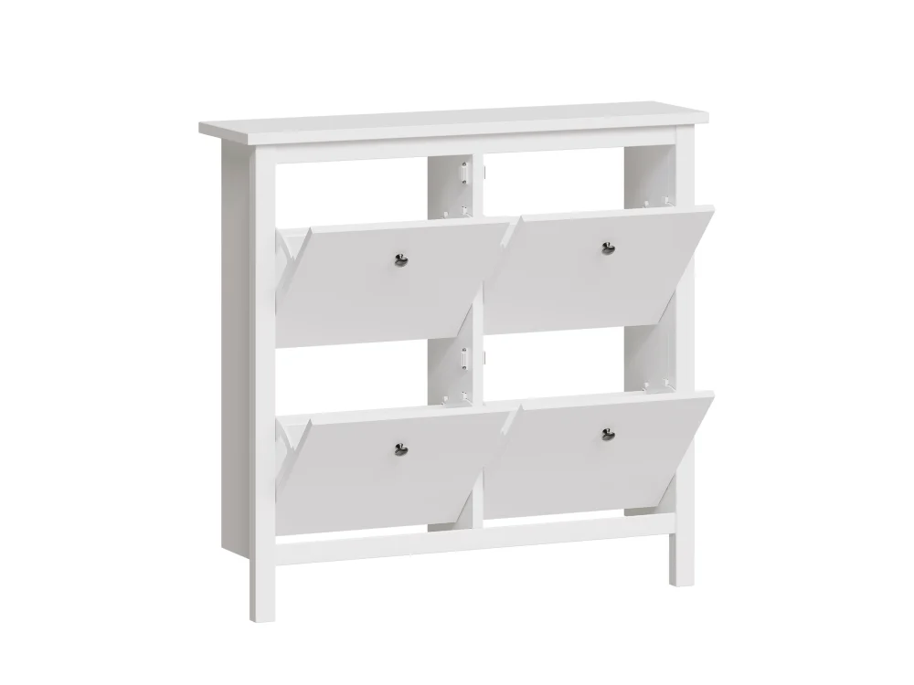 Тумба для обуви Кантри 04 белый (GL) снято | Интернет магазин Масса Мебель