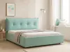 Кровать двуспальная Палермо 180х200 (Мятный)