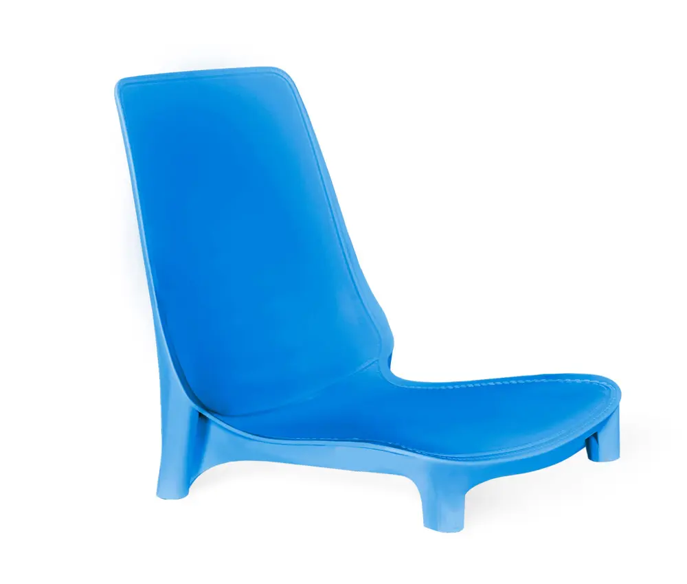 Стул твердый SHT-S75 небесно-синий / черный муар (SHF) | Интернет магазин Масса Мебель