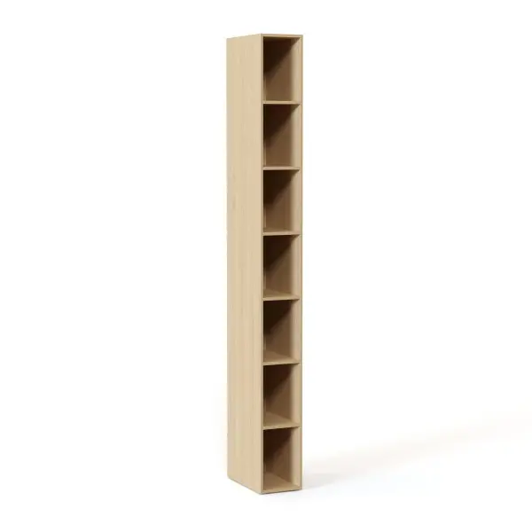 NEO Открытый вертикальный стеллаж Н=2460мм 250х2460х450 Эггер Дуб Виченца H3157 ST12