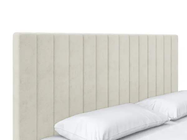 Кровать мягкая двуспальная Саманта 180х200 (MSS) (Бежевый)