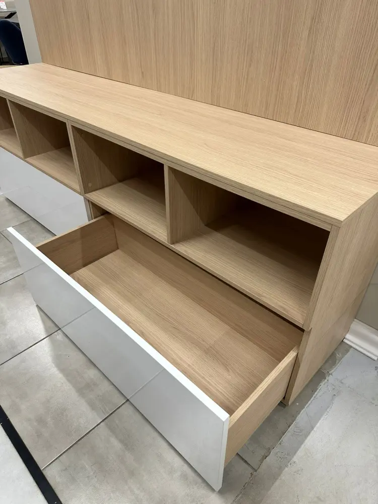 Гостиная MASSA композиция 5 с тумбой ТВ  Выставочный образец - интернет магазин Масса Мебель