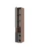 Боковой шкаф-пенал (Серо-коричневый)