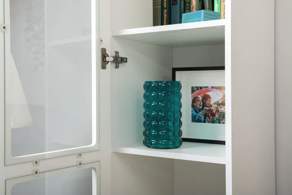 Комплект мебели в гостиную Остин №1 Белый/Дуб золотой (Mob) | Интернет магазин Масса Мебель