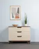 Комод 3 ящика Сканди (RH) | Интернет магазин Масса Мебель