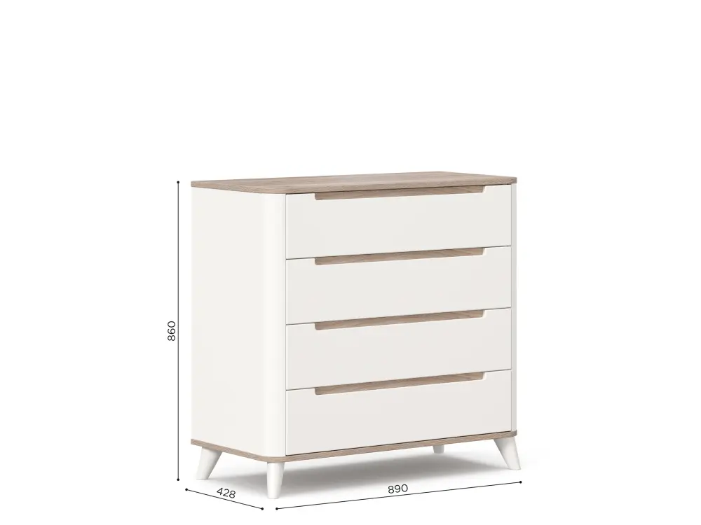 Комод Стефания ЛД 413.090.000 (ЛД) | Интернет магазин Масса Мебель