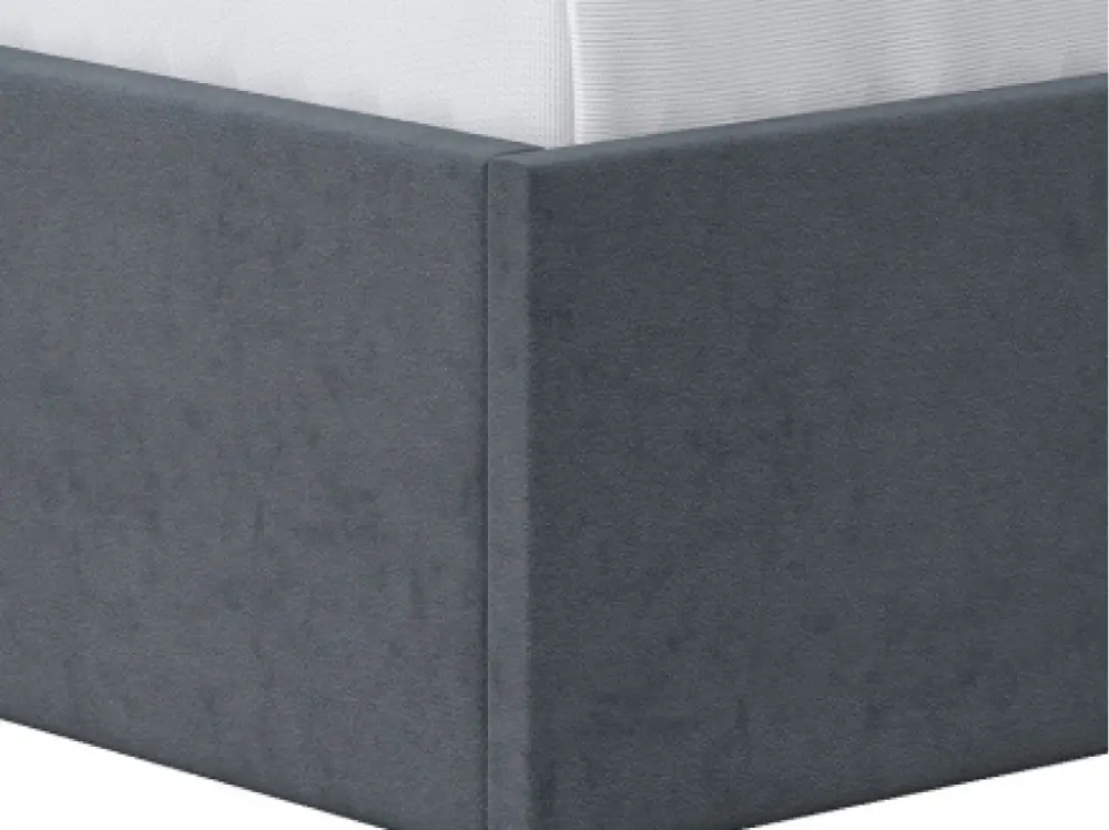 Кровать мягкая двуспальная Саманта 140х200 (MSS) (Серый)