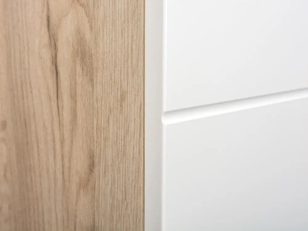 Комплект мебели в прихожую Лайн №1  Дуб серый крафт/белый глянец (Mob) | Интернет магазин Масса Мебель