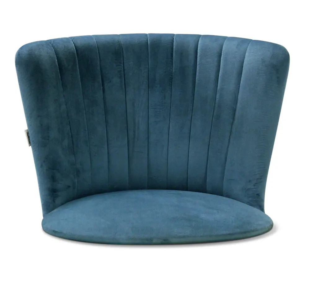 Стул мягкий SHT-ST36-1/S64 тихий океан / хром лак (SHF) | Интернет магазин Масса Мебель