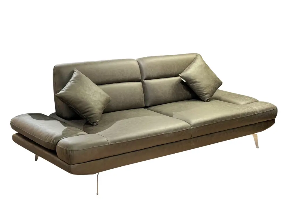 Диван прямой Fly 3 Seather (Турция) (Черный)