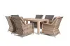 "Валенсия" обеденная группа садовая, цвет соломенный (sis) - интернет магазин Масса Мебель