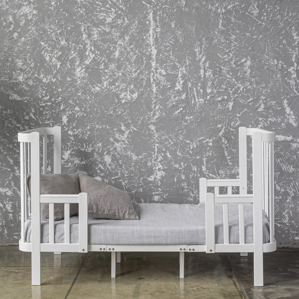 Кроватка трансформер Terra белый (ANT) | Интернет магазин Масса Мебель