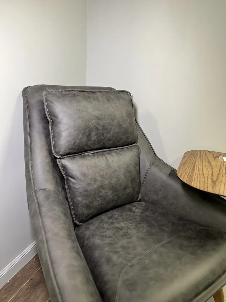 Кресло MONZA эко-замша (Турция) (Серый)