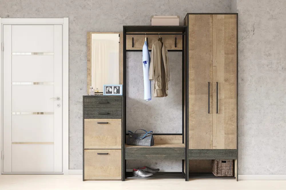 Зеркало Трувор 15.30 Дуб Гранж Песочный (Mob) | Интернет магазин Масса Мебель