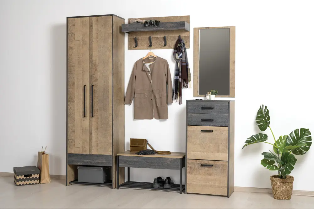 Зеркало Трувор 15.30 Дуб Гранж Песочный (Mob) | Интернет магазин Масса Мебель