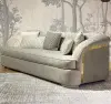 Диван прямой Бурже бежевый велюр (MAI) | Интернет магазин Масса Мебель