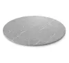 Стол обеденный круглый  SHT-TU30/TT d-90 МДФ серый мрамор/серый пластик (SHF) снято | Интернет магазин Масса Мебель
