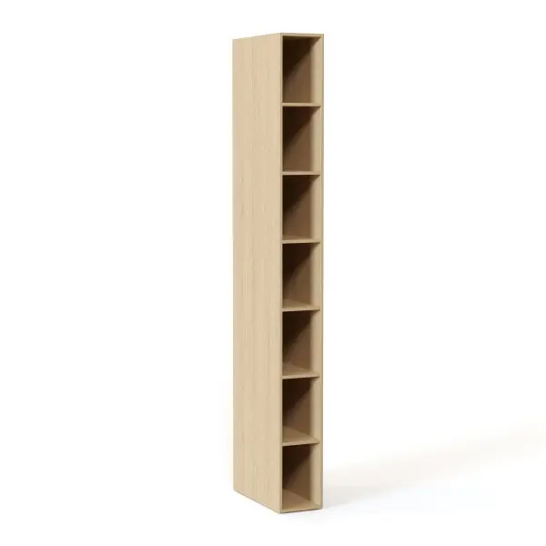 NEO Открытый вертикальный стеллаж Н=2460мм 250х2460х600 Эггер Дуб Виченца H3157 ST12