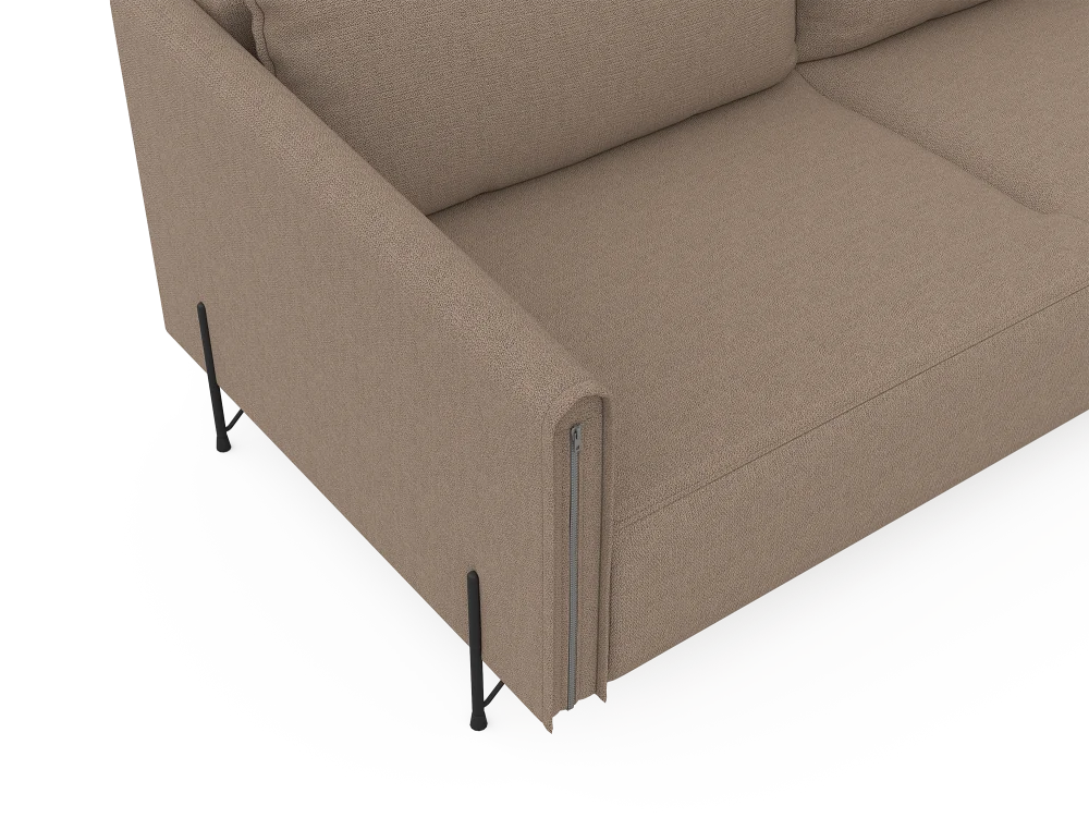 Диван-кровать Инсбурк D-290 коричневый, Massa