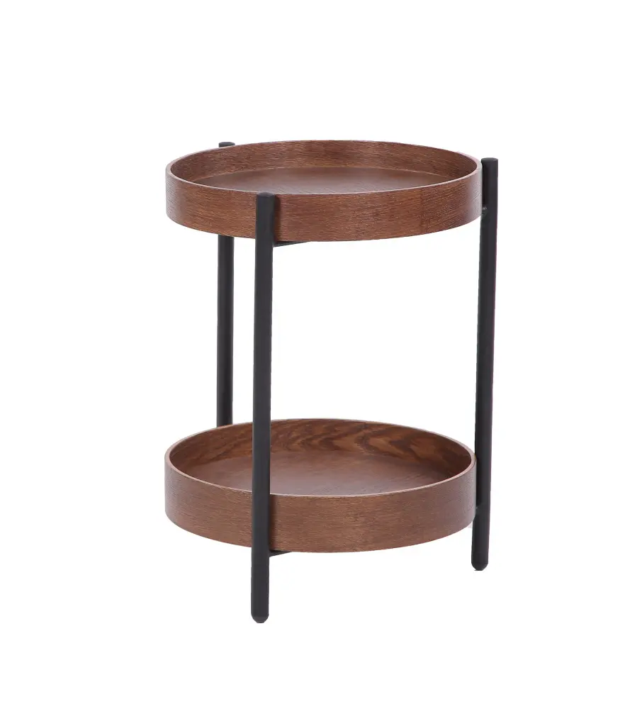 Стол журнальный Тобол-1 шпон, орех американский (GT) 