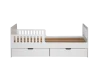 Кровать подростковая Fiora без ящиков, белый (ANT)  | Интернет магазин Масса Мебель