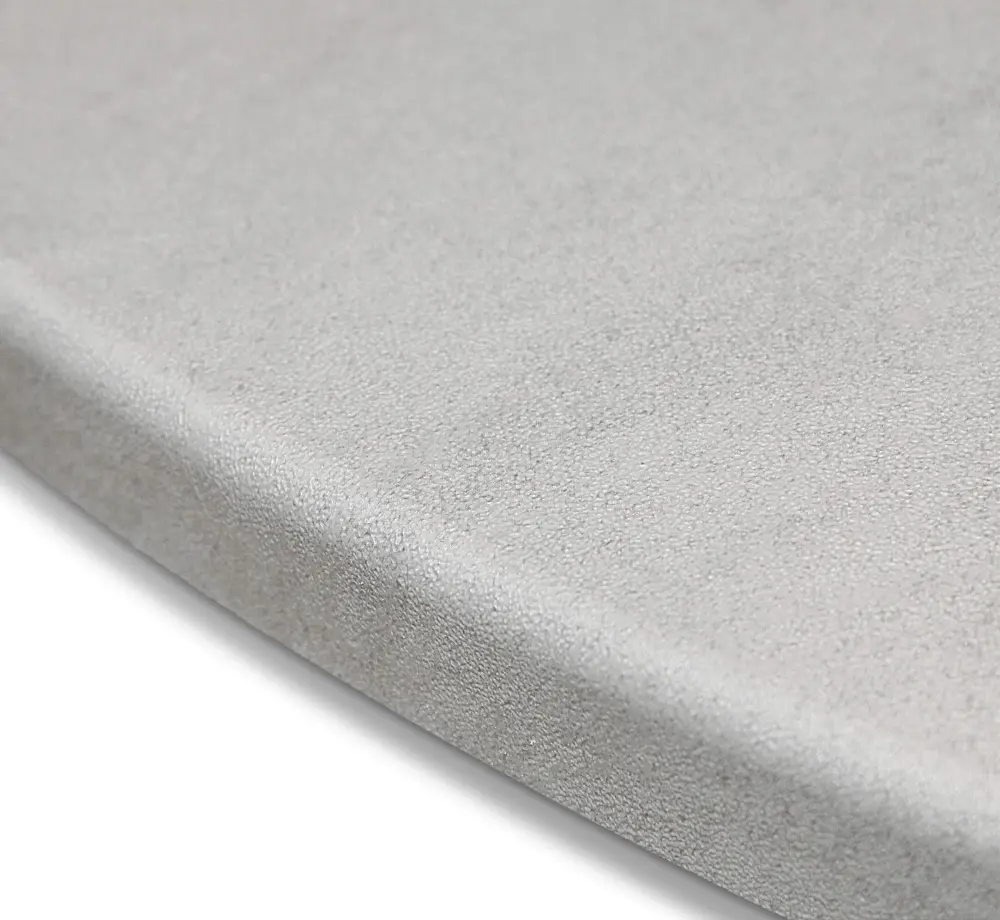 Стол обеденный круглый SHT-TU14 d-80 МДФ бетон светлый/белый металл/золото (SHF) | Интернет магазин Масса Мебель