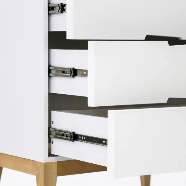 Комод Mia Light белый/дерево (ANT) - интернет магазин Масса Мебель