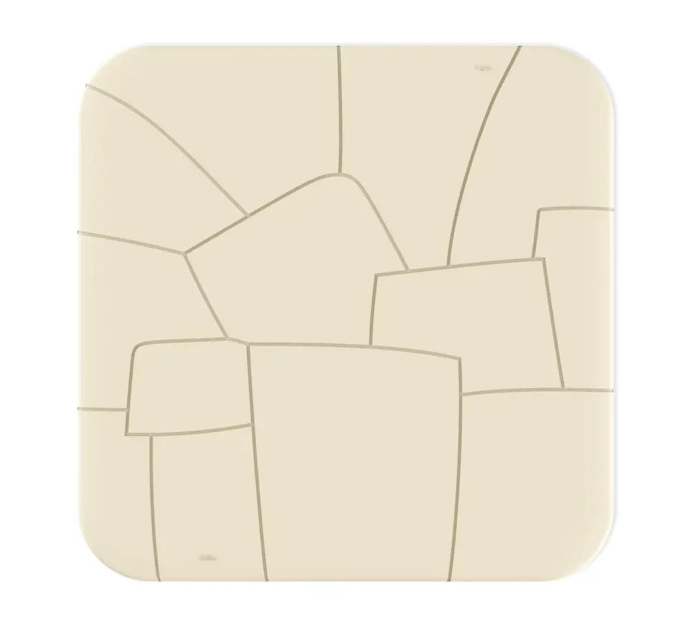 Стол пластиковый квадратный SHT-TU2-1/TT30 83/83 черный муар / бежевый ral1013 (SHF) - интернет магазин Масса Мебель