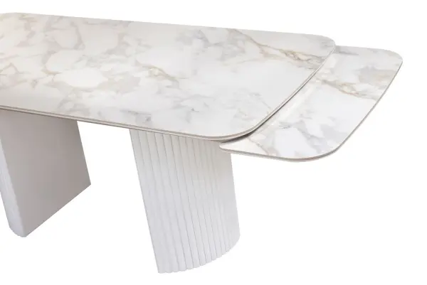 Стол обеденный раскладной Акина (Бежевый)