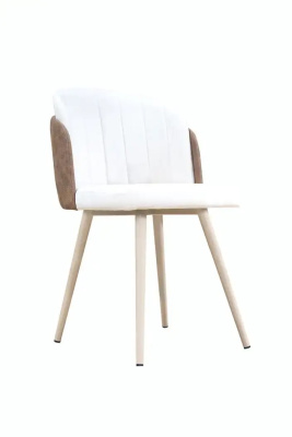 Стул мягкий Седона/Невада (Бежевый/Темно-серый)